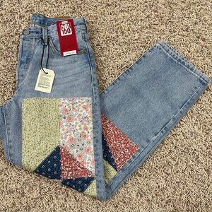 Levi's® Premium 501® 150th Anniversary ‘90s Patchwork Women's Jeans, Size 24x30
